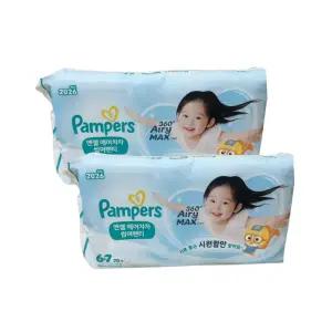 팸퍼스 2026 엔젤 에어차차 썸머팬티 기저귀 6단계 1박스 x140매
