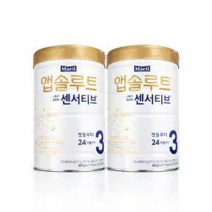 앱솔루트 센서티브 분유 3단계 900g (첫돌~24개월), 2개