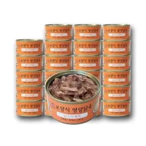 묘한보약 영양닭죽 고양이캔 보양간식 반려묘 보양식 (80g x 24) 닭고기+참치