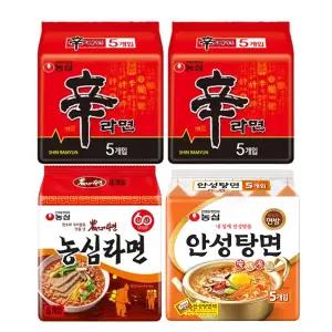 안농신신(안성탕면5입+농심라면4입+신라면5입2개)