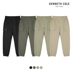 [케네스콜]남성) 나일론스판 풀밴딩 테이퍼드 카고 조거핏 팬츠(EKSMCNT180P)