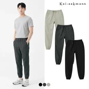 [택가 59000원][카이아크만]유니)나일론 스판 풀밴딩 테이퍼드 조거(FKRMCNT781P)