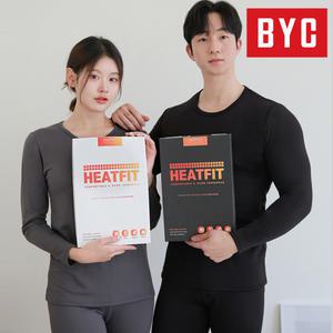 30%즉시할인가 !BYC 히트핏 성인 내복 내의 기모 상하세트 남성 여성 남자 여자 어른 보온 발열 양모 상의 하의 겨울 타이즈