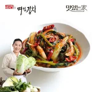 [식품명인 유정임] 열무얼갈이 김치 3kg