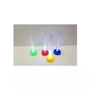 광섬유램프 (1개) 혼합빛 LED 램프 무드등 분수 발광 전구 미술공예 이벤트 조명 행사