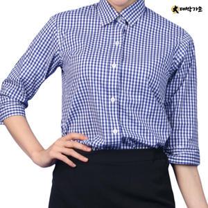 홀 유니폼 남방 호텔 카페 서빙복 브라우스 DSE119