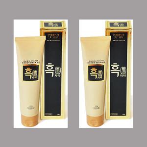 (흑치약130g 2개) 숯치약 숯가루 목초액 한농 활성탄 차콜 칫솔 한농제약