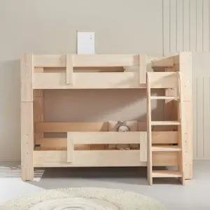 메이비 원목 E0 분리형 이층 침대 프레임 싱글 S DF909238