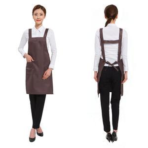 에이엠공구 카페 주방 업소용 기본 앞치마 H형 밤색