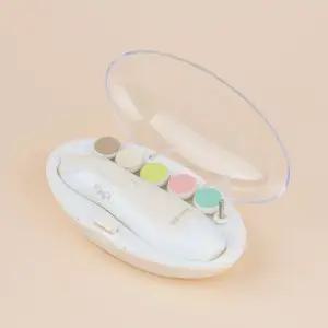 아가드 전동 네일 트리머 1입 아기 유아 손톱 깎이 정리 진동 깍기 깍이