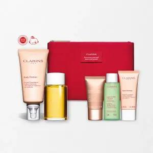 [클라랑스](강남점)[단독세트] 예비맘 크림&오일 세트(+디럭스 3종+ 파우치)