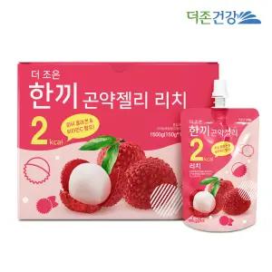 더존건강 한끼 곤약젤리 리치 150g 10팩 1박스