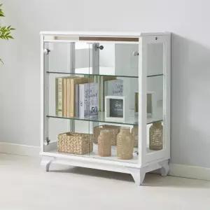 이지-프리미엄 800-3단 장식장 유리 진열장 피규어