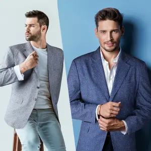 쟌피엘 쿨샤머스 세미정장자켓 남자린넨 여름콤비