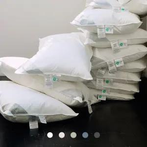 바운티풀 호텔베개 구스 스탠다드 다운10% 6종+순면 베개커버 솔리드 50x70x 12컬러