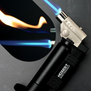 충전식 가스토치라이터 HOZEST 500JET 휴대용 마이크로 정밀 공예 산업 캠핑 라이타토치