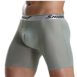 남자 롱 드로즈 매쉬 무봉재 면 쿨 에어 아이스실크 팬티  kst0070