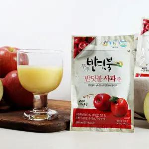 무주 반딧불 사과즙 120ml X 100포 사과주스 NFC