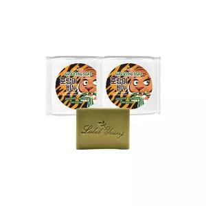 [라벨영]피부결점병풀티트리클렌징폼수제비누 호랑이비누 2개