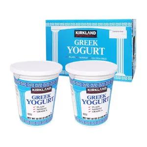 코스트코 커클랜드 시그니처 무지방 그릭요거트 907g x 2개
