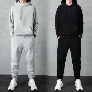 남성 트레이닝 세트 후드티 맨투맨 조거팬츠 일자팬츠 남녀공용 빅사이즈 트레이닝복 츄리닝 커플