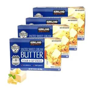 코스트코 커클랜드 가염버터 /솔티드 스위트 크림 버터 ( 453g × 4개 )
