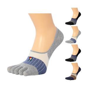 [아놀드파마]AP5917 남자 페이크삭스 무좀 발가락양말 5족세트