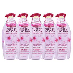 엘지 오가니스트 컨디셔너 체리블라썸 히알루론산 500ml 5개