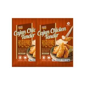 마니커에프앤지 케이준치킨텐더 1kg*2봉