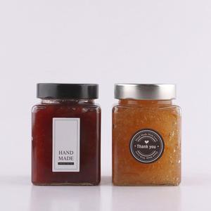 밀폐 유리병 70파이 프리미엄 사각500ml 42개 수제청병 과일청병 잼병 쨈병 꿀병 유리용기