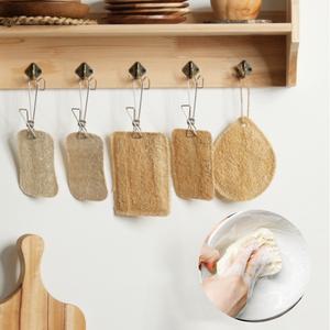 천연수세미 친환경 사각 주방 수세미 설거지 제로웨이트