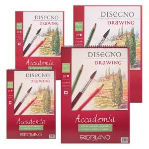 파브리아노 아카데미아 드로잉 패드 스프링 스케치북 200g 30매