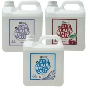 산도깨비 냄새아웃 업소용 탈취제 4L 라벤더 블랙체리 냄새탈취 대용량 방향제