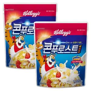 [대용량] 켈로그 콘푸로스트, 1320g, 2개