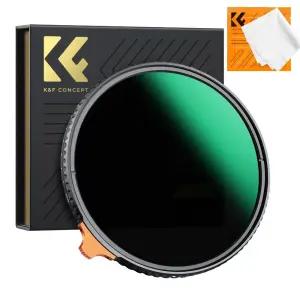KnF Concept 82mm NANO-X ND2-ND400 가변 ND 필터 (융포함) Japan AGC Glass