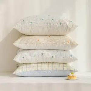 [9900원샵]쉬즈홈 시원한 시어서커 여름 베개커버 16color (40x60/50x70)(솜미포함)