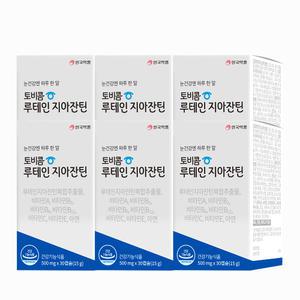안국약품 토비콤 루테인 지아잔틴 30캡슐X6박스(6개월분)