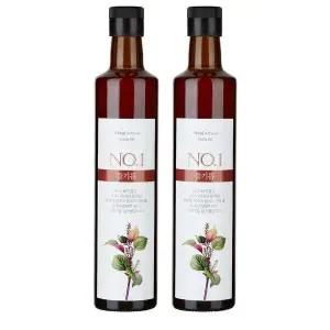 [앤오일] 국산들기름500ml 2병묶음할인