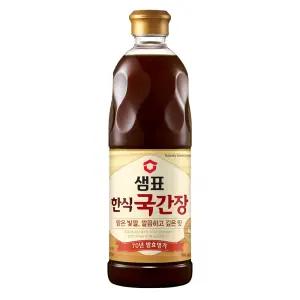 [소비기한 임박] 한식국간장, 860ml, 1개