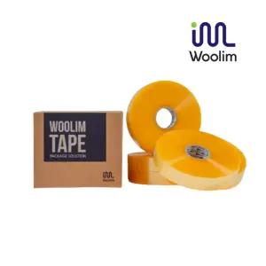 우림 자동 기계테이프 박스테이프 경포장용 투명 1000m 5개