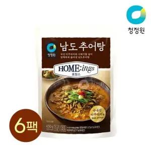 청정원 호밍스 남도추어탕 450g x 6팩