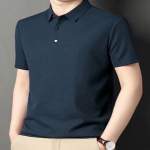 남자 반팔티 골프웨어 와플 칼라 티셔츠 KYUOQ 887