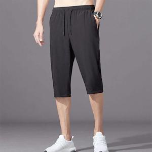 여름용 바지 허리밴딩 7부 스판 팬츠 슬랙스 운동용 트레이닝 짐웨어