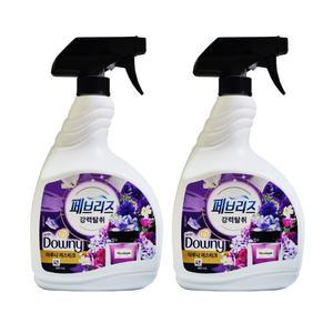 페브리즈 강력탈취 섬유탈취제 다우니 미스티크 용기형 900ml X2개