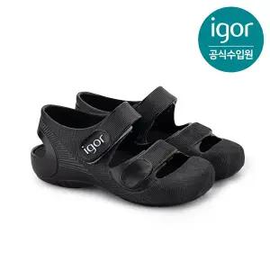 [트래드후스](대전신세계)[IGOR] 이고르 본디 젤리슈즈 솔리드 블랙