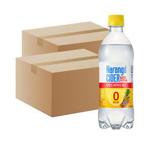 나랑드사이다 페트 파인애플 제로 500mlx24개 X 2