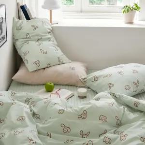 비비 항균 워싱 차렵 이불 베개 세트 Q