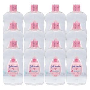 존슨즈 베이비 오일 500ml 12개 / 핑크 레귤러 온가족 아기 바디오일