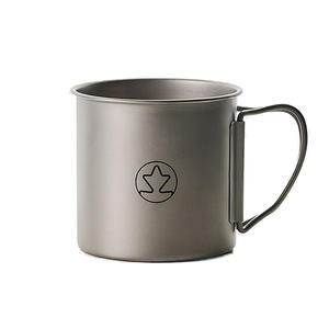 빈플러스 스테인리스 캠핑 머그컵 세트 파우치 포함, 1개