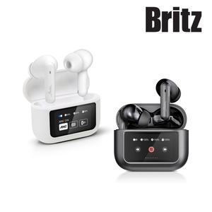 브리츠 BZ-UI10 블랙 블루투스 무선 이어폰 마이크로폰 코드리스 통화 음악 영화 게이밍 노이즈캔슬링